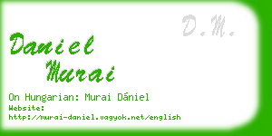 daniel murai business card
